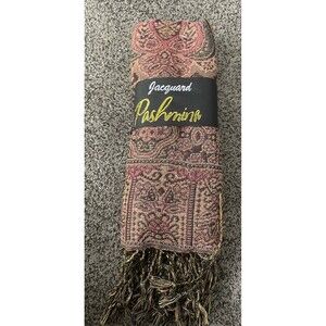 Jacquard Pashmina Scarf Multicolor